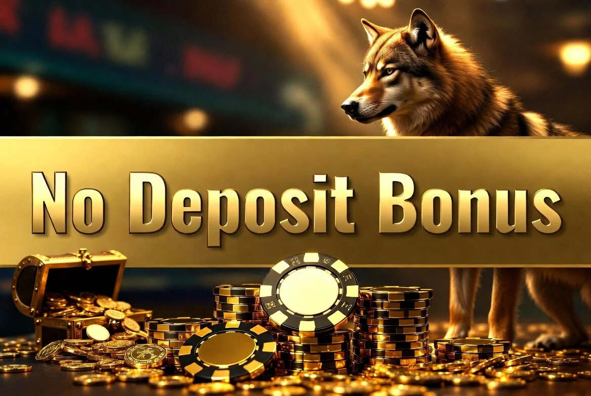 Wolf Winner Casino no deposit bonus — 20 free spins on Wolf Saga
